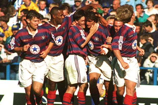 Newcastle United Away Shirt 95/96